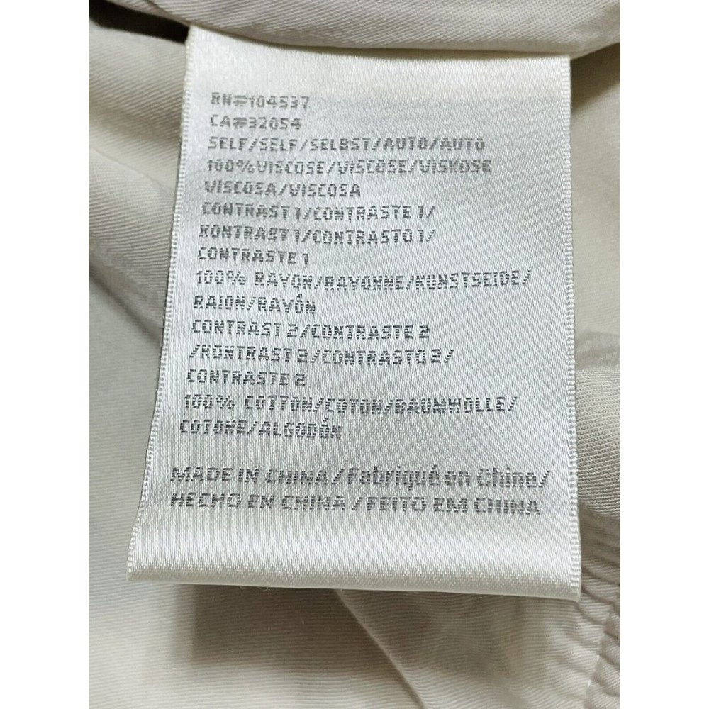 Anthropologie Tiny Editions Embroidered Viscose Zip Up Jacket Women’s  Medium - Picture 9 of 12